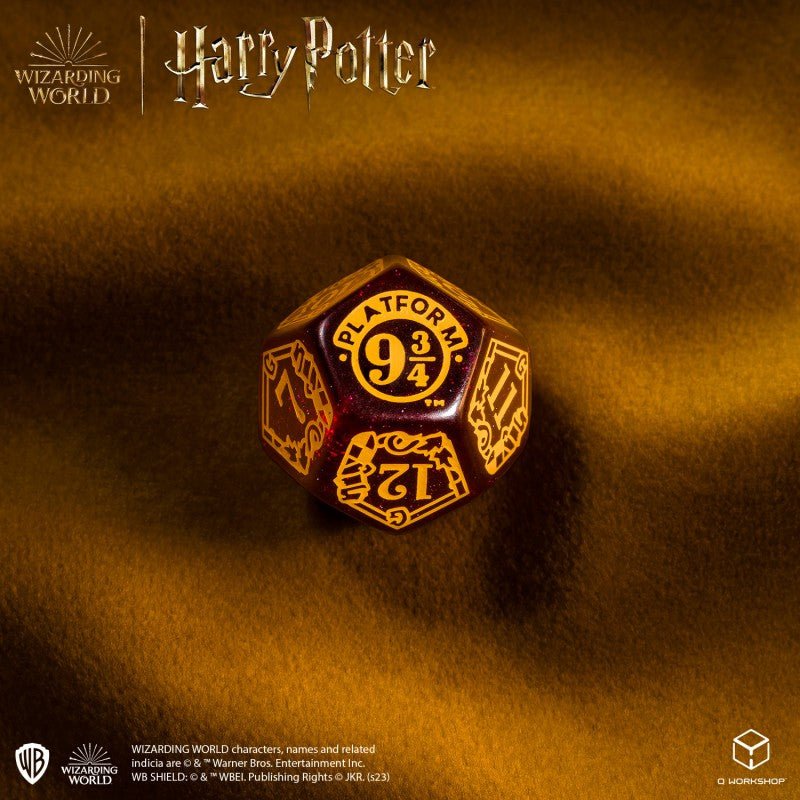 Harry Potter. Gryffindor Modern Dice kauliukų rinkinys (raudonos sp.) - OBUOLYS