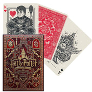 Harry Potter Gryffindor Raudonos Theory11 žaidimo kortos - OBUOLYS