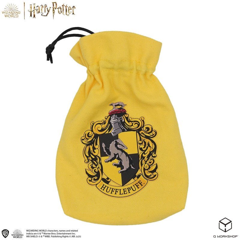 Harry Potter. Hufflepuff Dice & Pouch kauliukų ir maišelio rinkinys - OBUOLYS