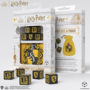 Harry Potter. Hufflepuff Dice & Pouch kauliukų ir maišelio rinkinys - OBUOLYS