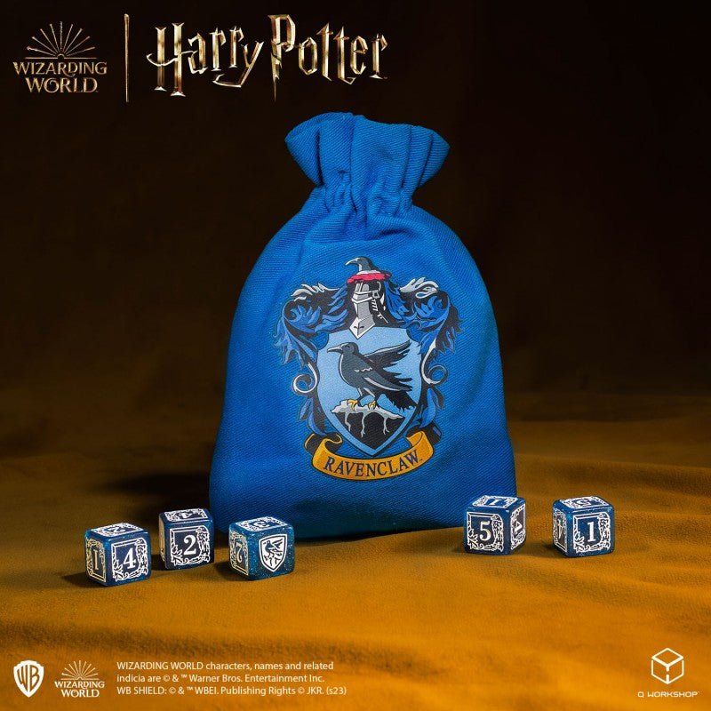 Harry Potter. Ravenclaw Dice & Pouch kauliukų ir maišelio rinkinys - OBUOLYS