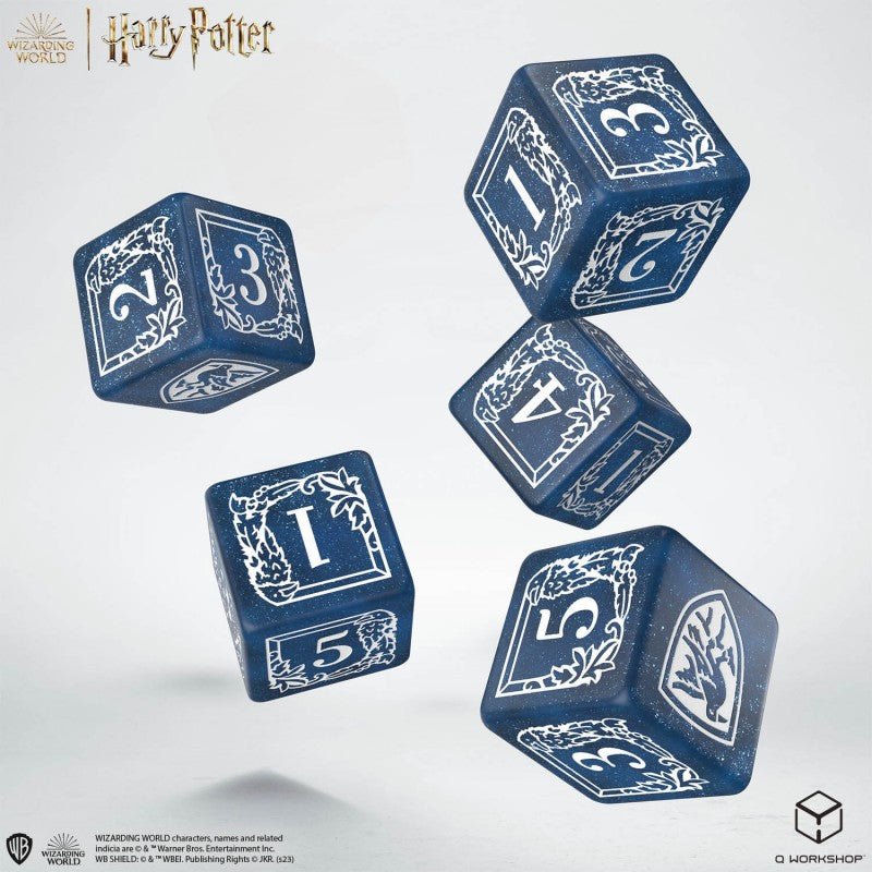 Harry Potter. Ravenclaw Dice & Pouch kauliukų ir maišelio rinkinys - OBUOLYS