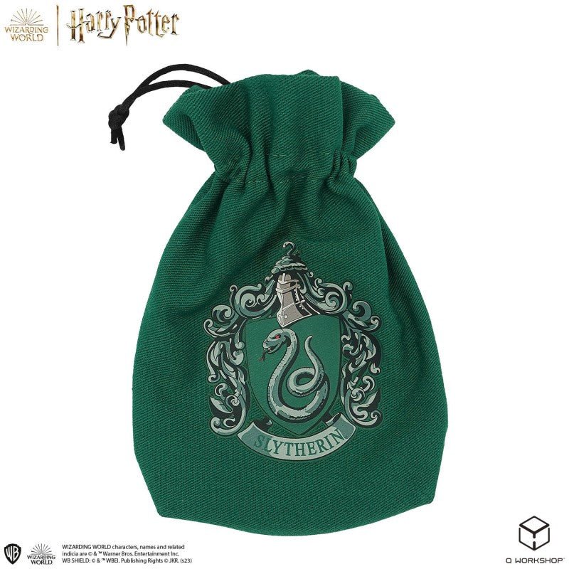 Harry Potter. Slytherin Dice & Pouch kauliukų ir maišelio rinkinys - OBUOLYS