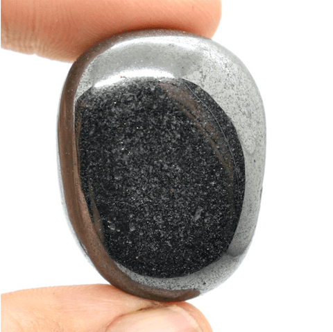 Hematitas B klasės (24 vnt. M dydžio) Ancient Wisdom - OBUOLYS