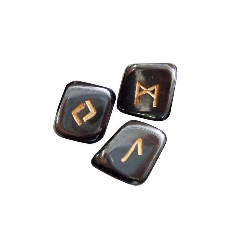 Hematite Runos Lo Scarabeo - OBUOLYS