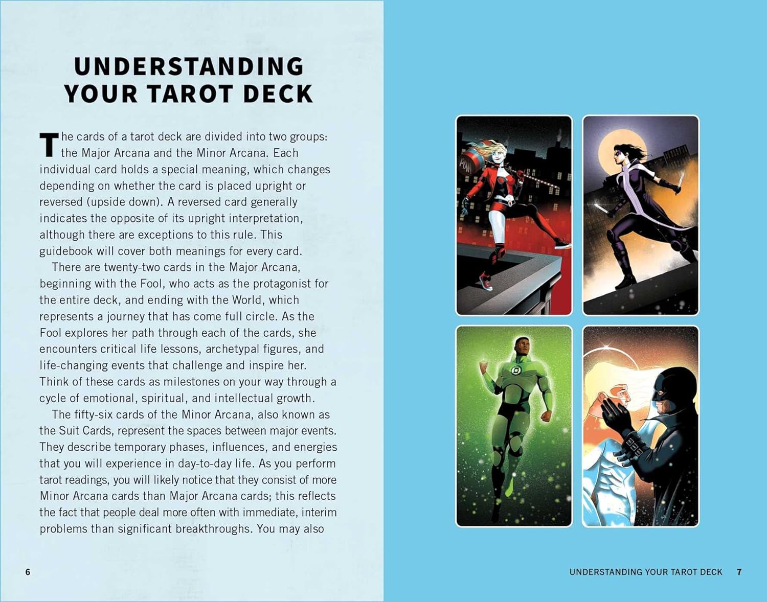 The DC Taro kortos Insight Editions