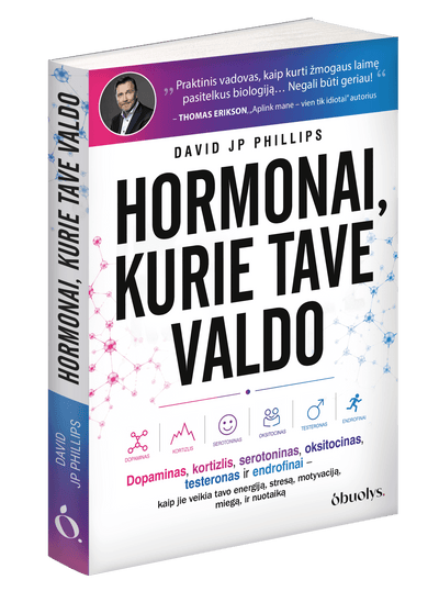 HORMONAI, KURIE TAVE VALDO: dopaminas, kortizolis, serotoninas, oksitocinas, testosteronas ir endorfinai - OBUOLYS