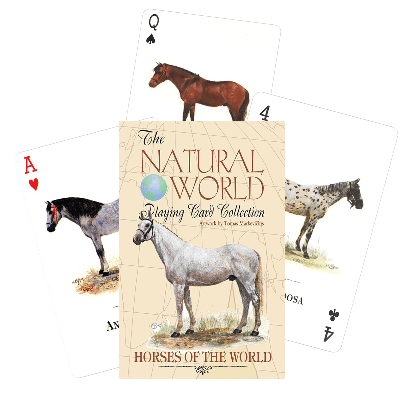 Horses Of The Natural World žaidimo kortos Us Games Systems - OBUOLYS