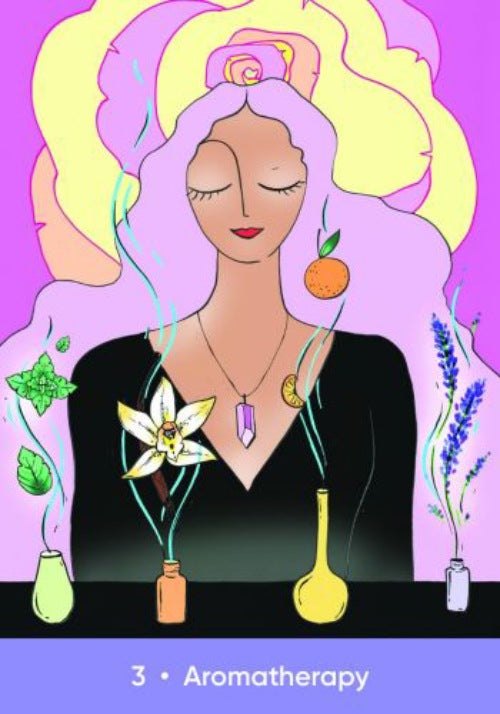 The Sacred Self-Care Oracle kortos Hay House
