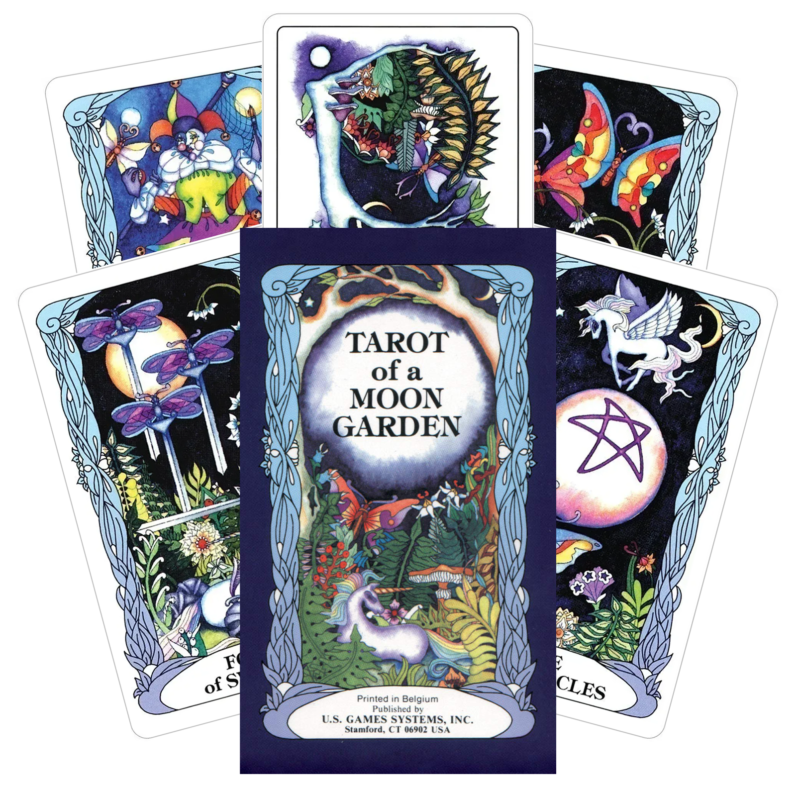 Tarot Of A Moon Garden kortos US Games Systems