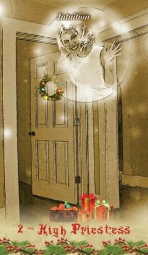 Christmas Tarot kortos Schiffer Publishing