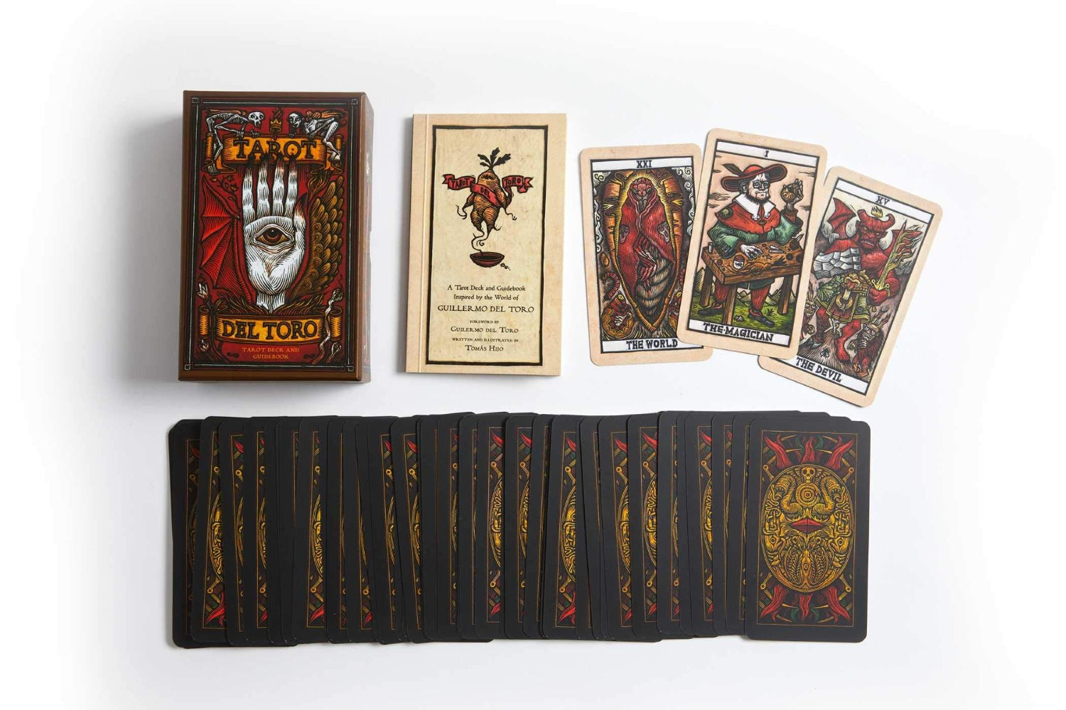 Tarot del Toro kortos ir vadovas Insight Editions