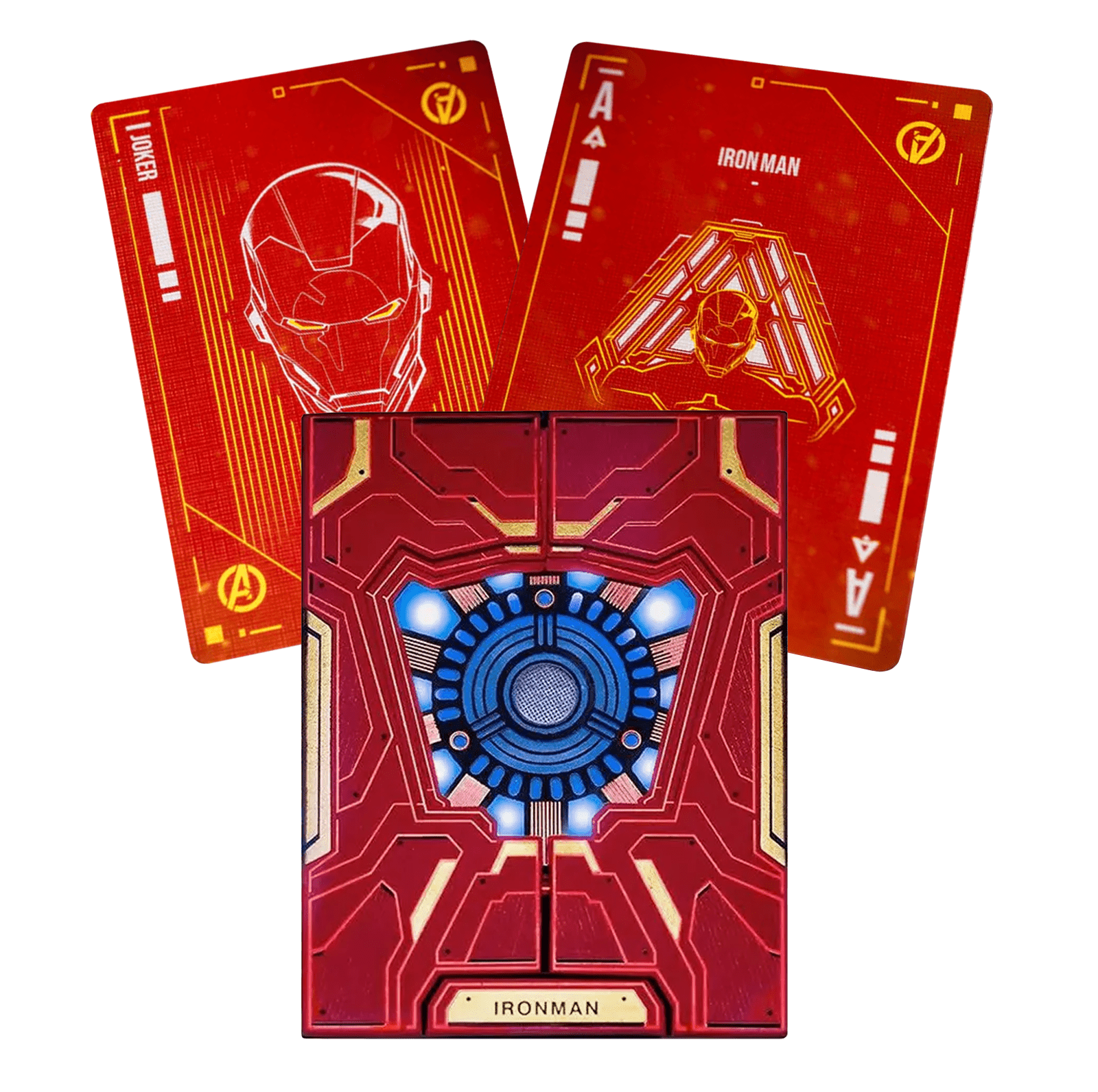 Iron Man Civil War Mk 46 žaidimo kortos (popierinės) Difatta - OBUOLYS