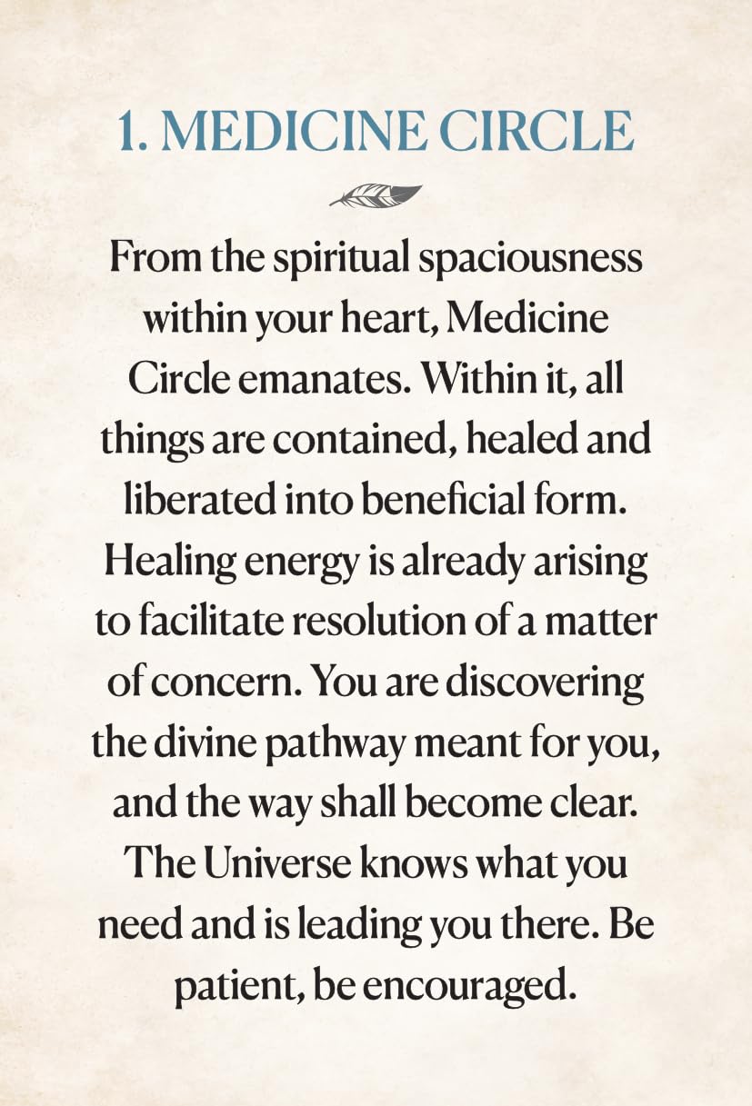 Medicine Heart Oracle - Pocket Panda Edition kortos Blue Angel