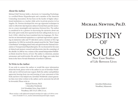 Destiny of Souls knyga Llewellyn