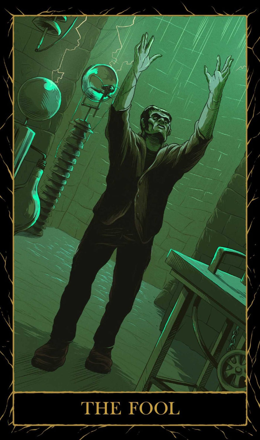Universal Monsters Taro kortos ir vadovas Insight Editions