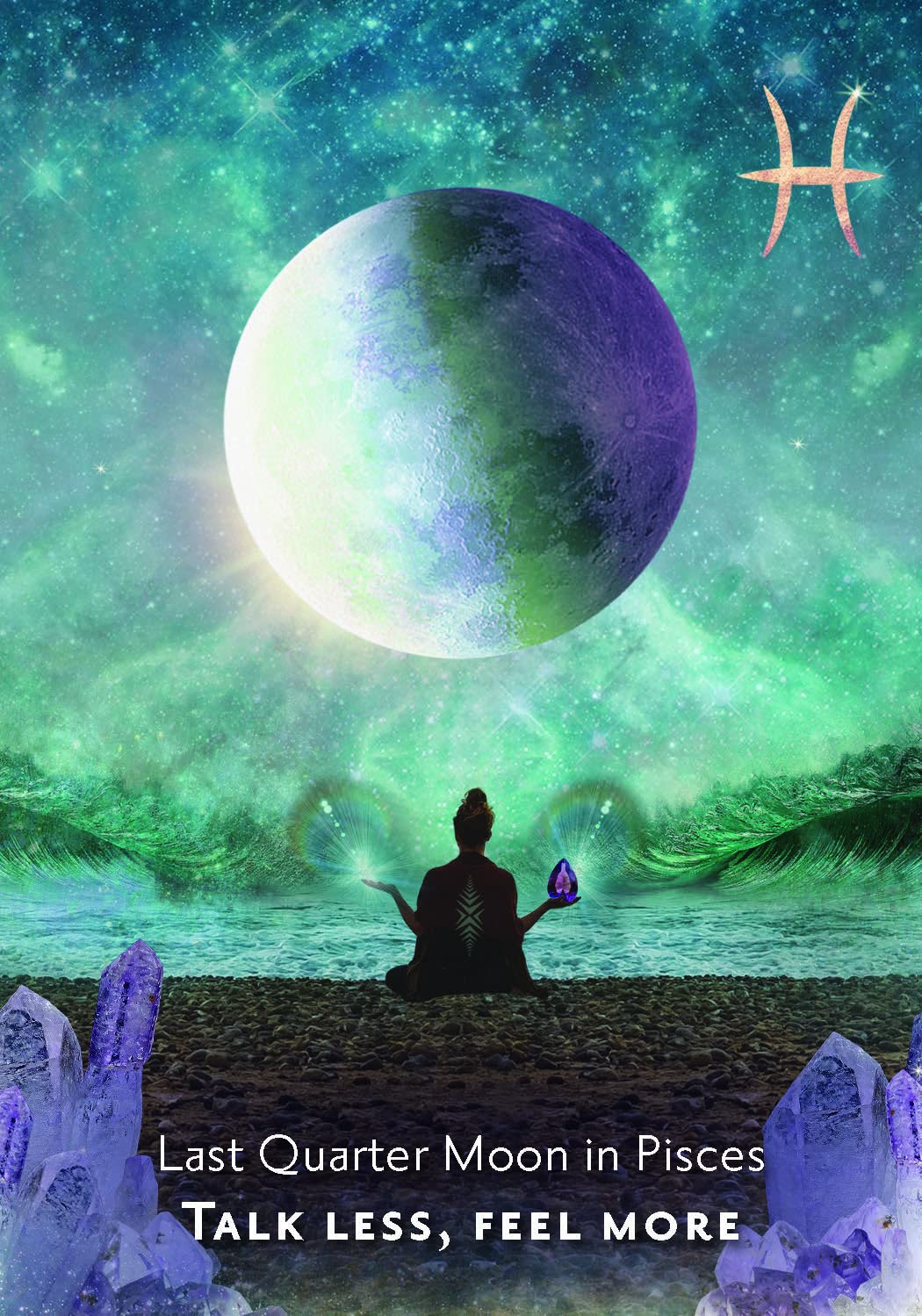 Moonology Manifestation Oracle kortos Hay House