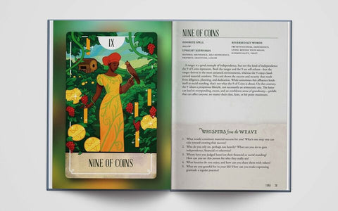 The Fablemaker's Tarot naudojimosi vadovas-knyga Llewellyn