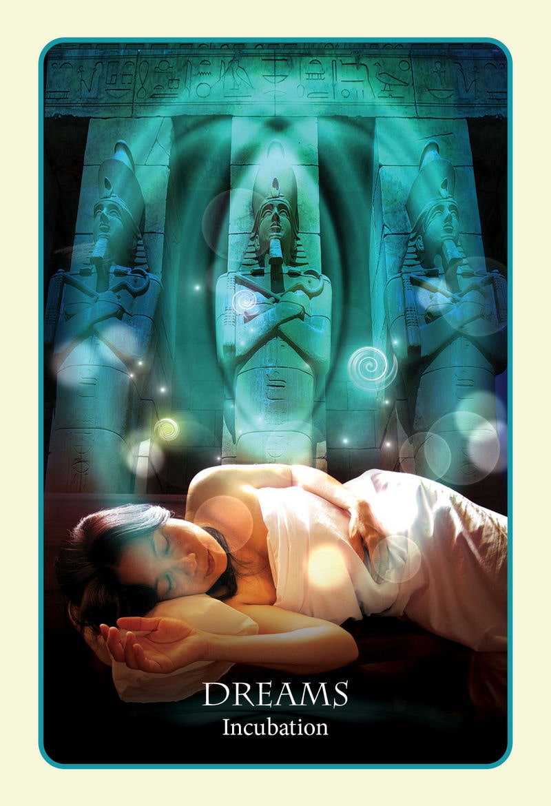 Divination of the Ancients Oracle kortos Blue Angel