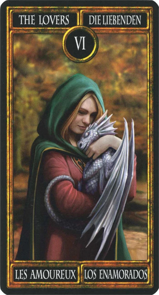 Anne Stokes Dragon Taro kortos Fournier