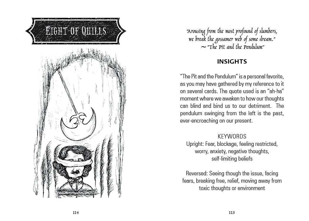 The Poe Taro kortos Schiffer Publishing