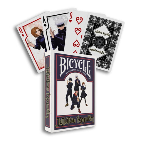 Jujutsu Kaisen žaidimo kortos Bicycle - OBUOLYS
