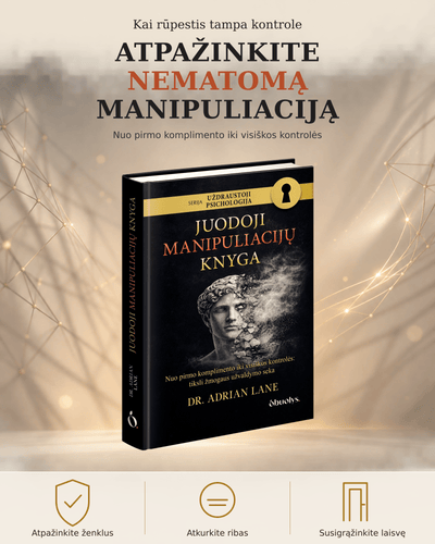 Juodoji manipuliacijų knyga – nuo artumo iki kontrolės - OBUOLYS