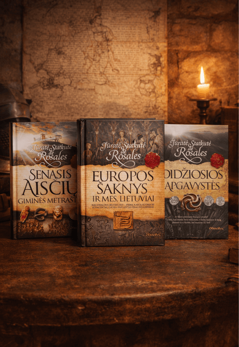 Jūratės Statkutės de Rosales istorijos provokacija apie tikrąjį lietuvių vaidmenį Europos istorijoje: 3 knygos už 2 kainą! - OBUOLYS