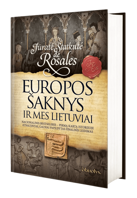 Jūratės Statkutės de Rosales istorijos provokacija apie tikrąjį lietuvių vaidmenį Europos istorijoje: 3 knygos už 2 kainą! - OBUOLYS