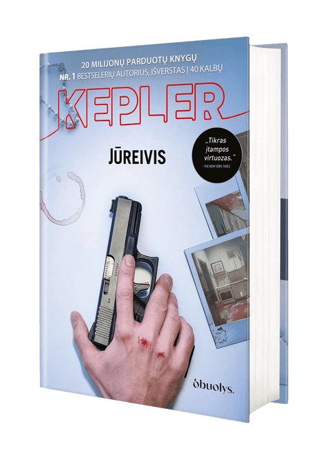 JŪREIVIS: nauja LARS KEPLER knyga! - OBUOLYS