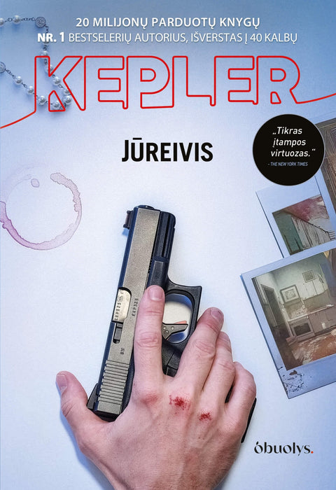 JŪREIVIS: nauja LARS KEPLER knyga! - OBUOLYS