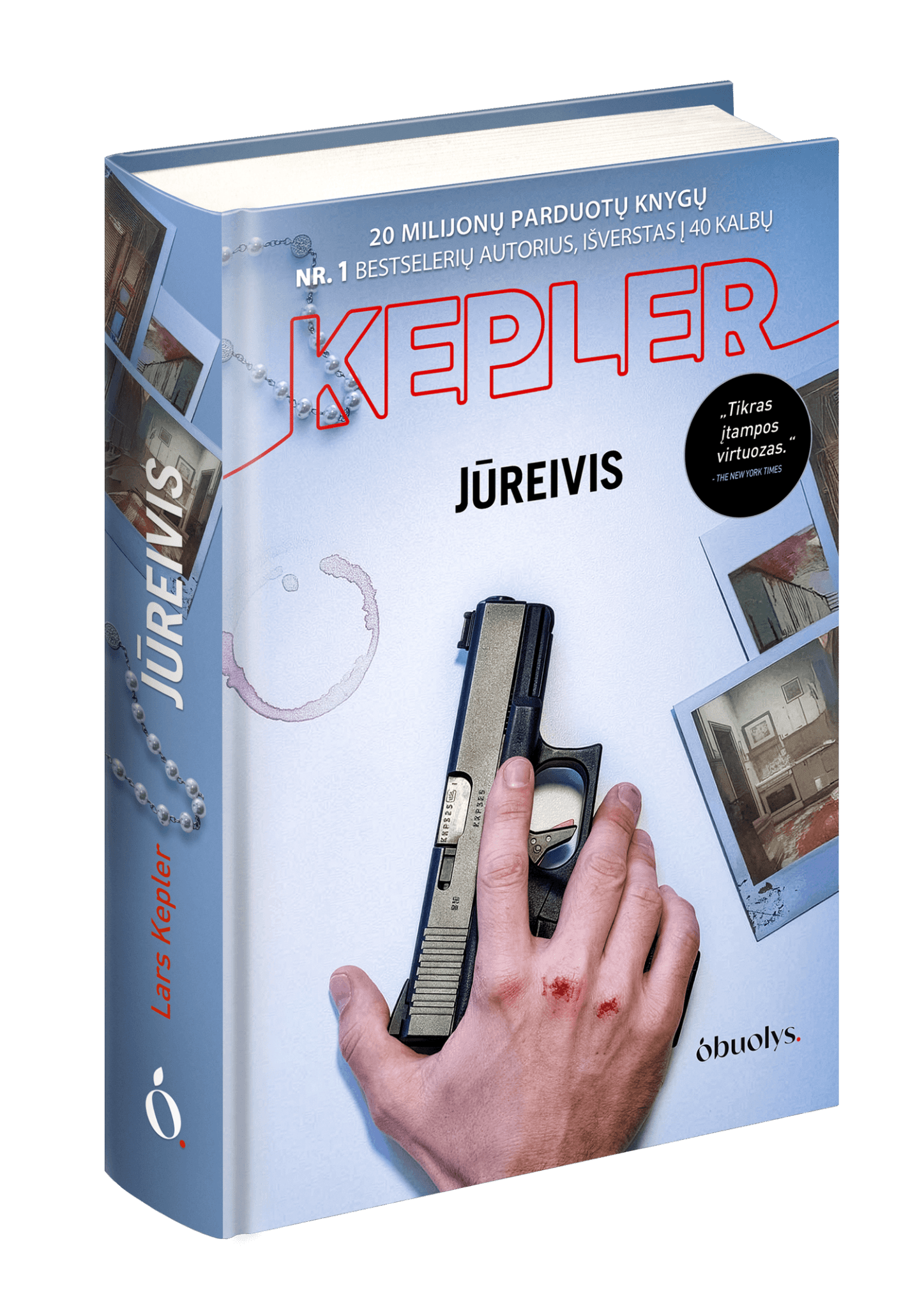 JŪREIVIS: nauja LARS KEPLER knyga! - OBUOLYS