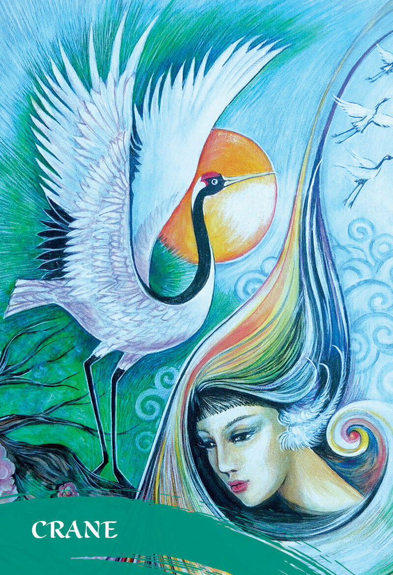 The Zen Of Animals Oracle kortos Blue Angel