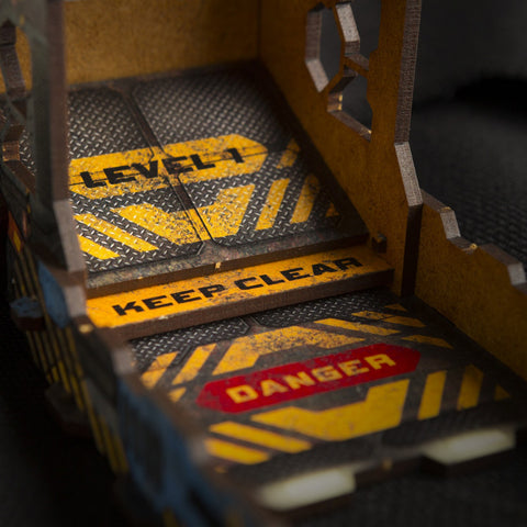 Color Tech kauliukų bokštas