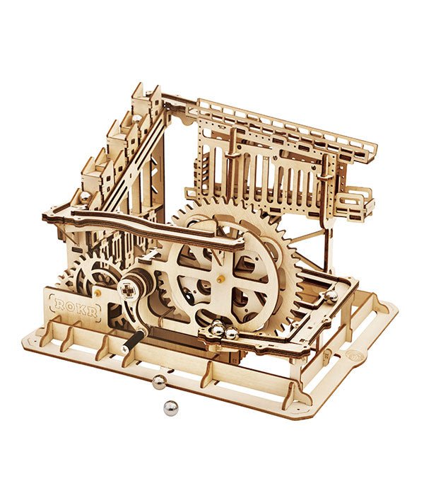 KAMUOLIUKŲ TRASA: 3D medinė dėlionė mechanikos entuziastams - OBUOLYS