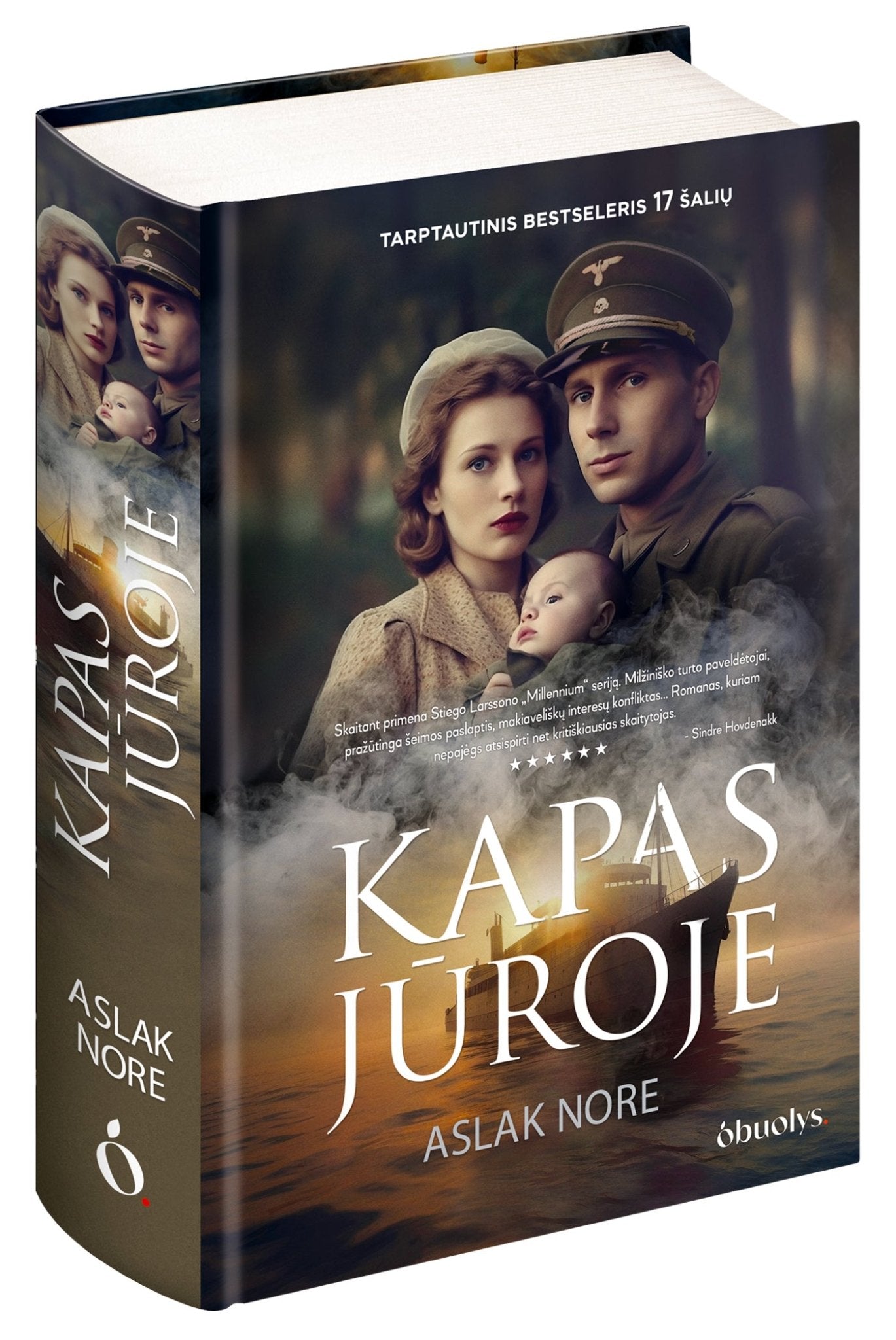 KAPAS JŪROJE: Nr. 1 perkamiausia knyga Norvegijoje ir tarptautinis bestseleris 17 šalių - OBUOLYS