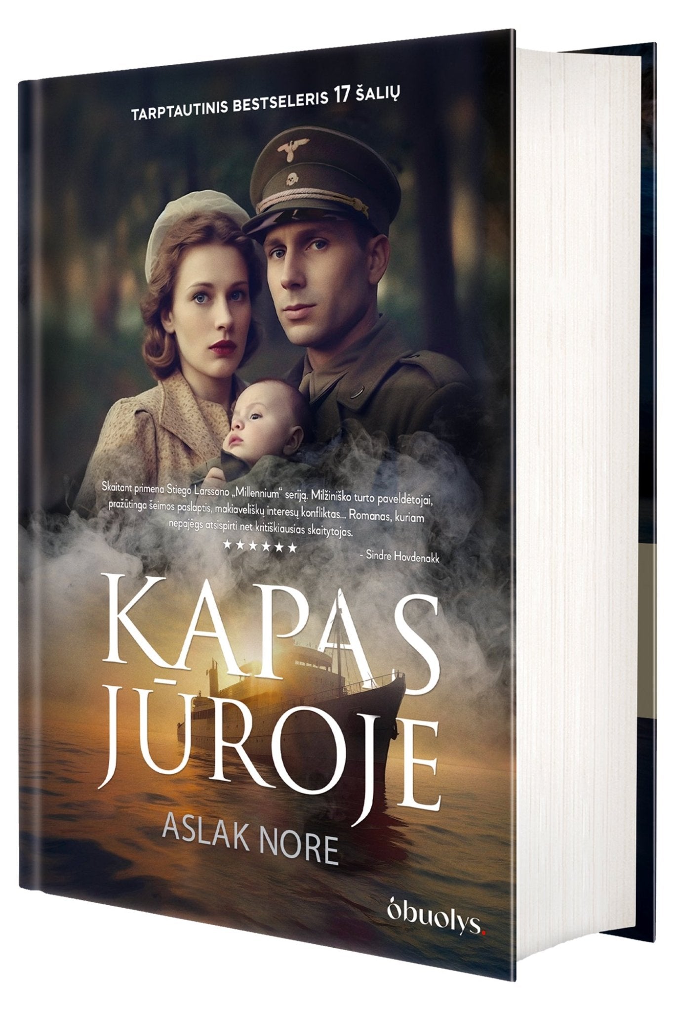 KAPAS JŪROJE: Nr. 1 perkamiausia knyga Norvegijoje ir tarptautinis bestseleris 17 šalių - OBUOLYS