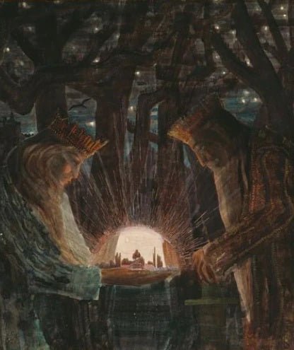 Karalių pasaka Medinė Dėlionė M Dydis (150 detalių) Fantasy Puzzles - OBUOLYS