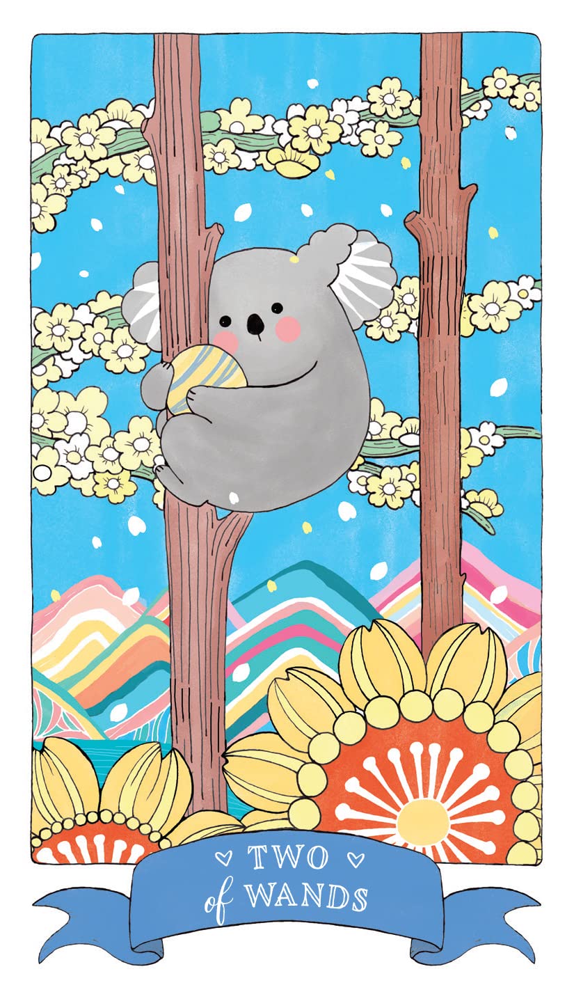 Kawaii Tarot kortos Rock Point Press - OBUOLYS