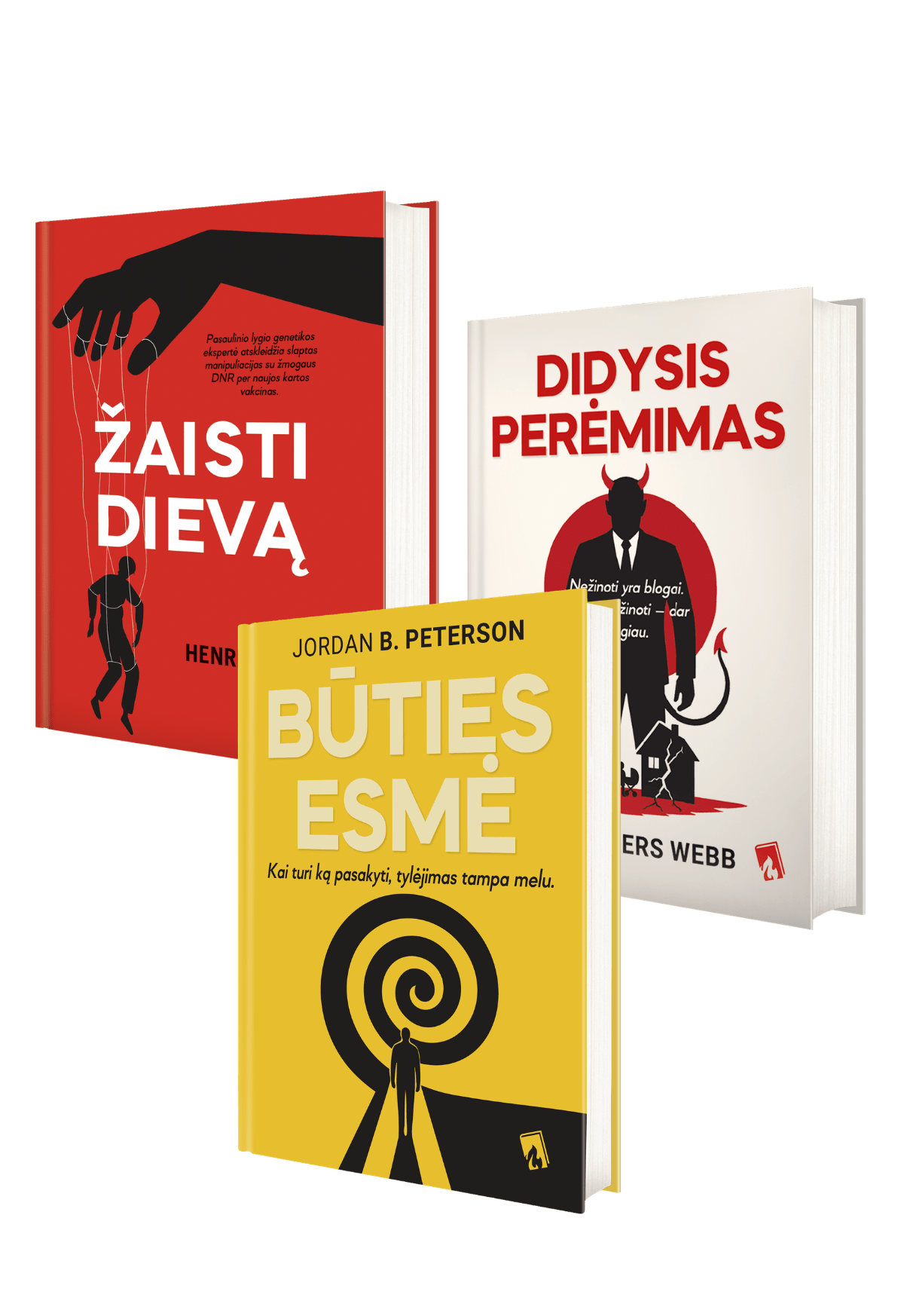 KNYGOS, KURIOS ATVERIA AKIS: trijų knygų rinkinys gilesniam supratimui - OBUOLYS