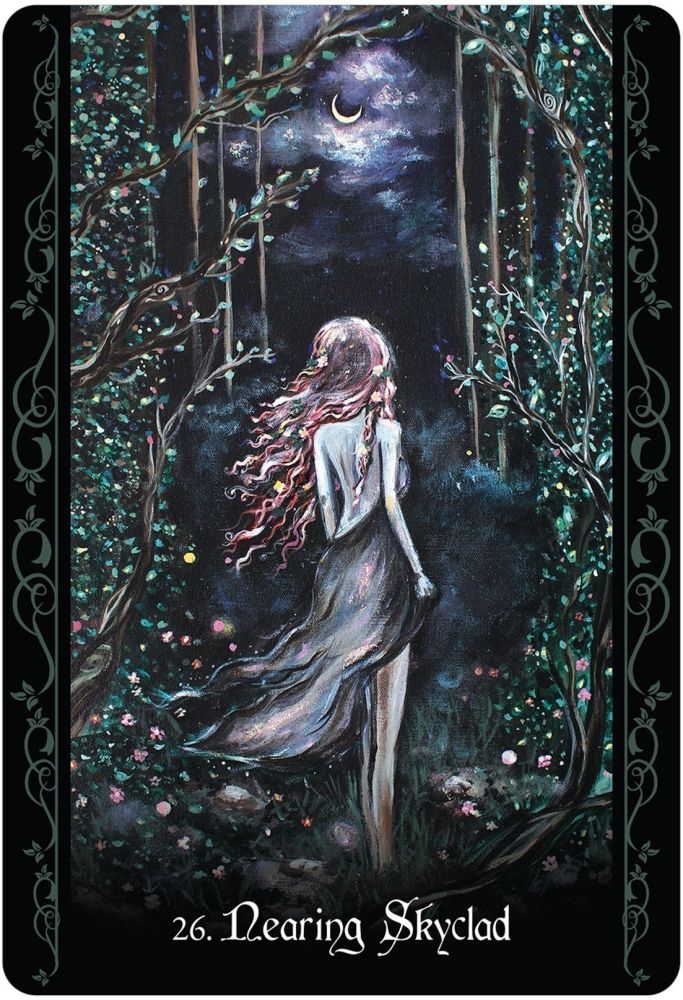 THE SOLITARY WITCH ORACLE: kortos laisvai, laukinei ir intuityviai sielai – orakulo kortos + knyga