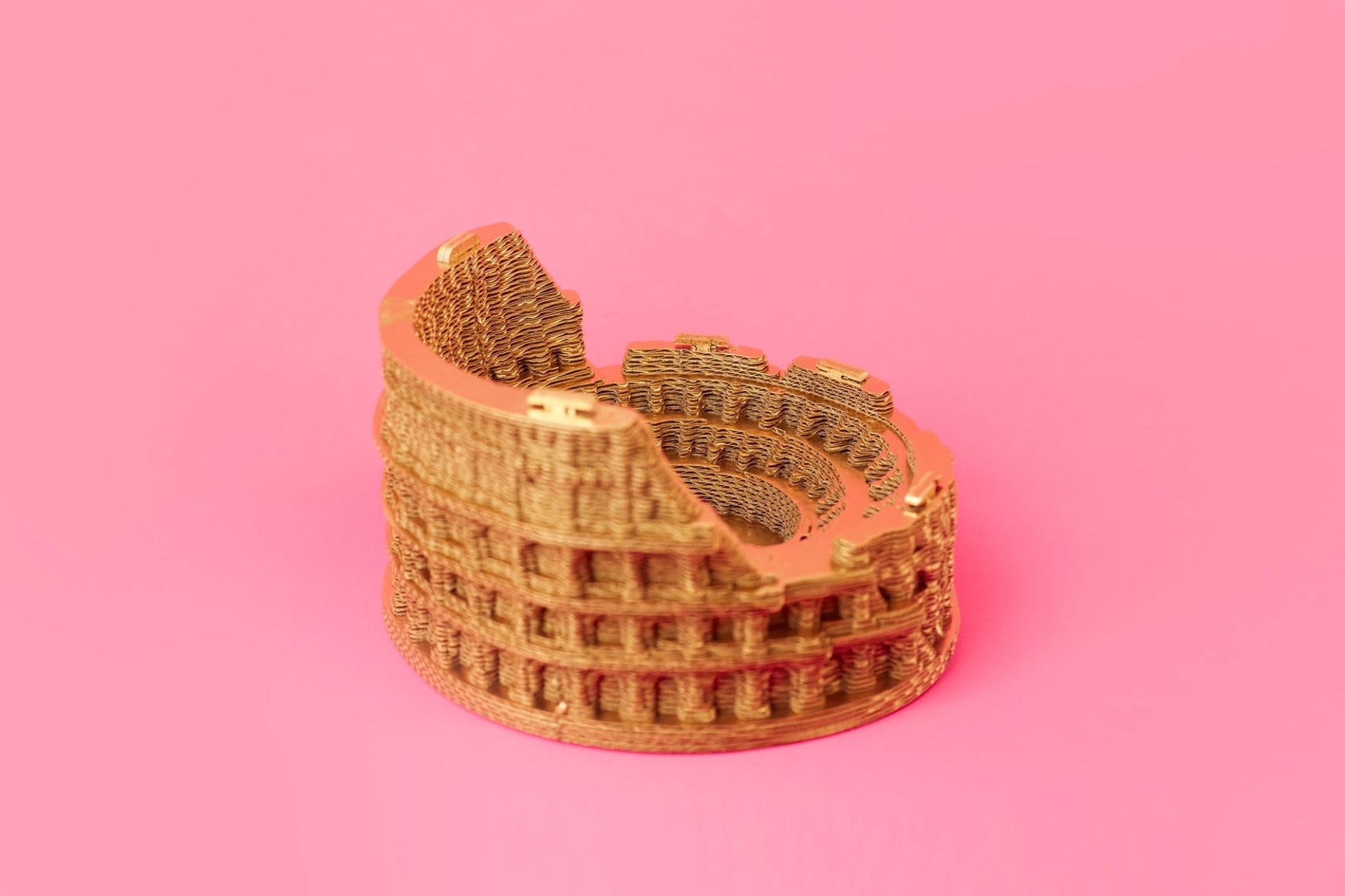 KOLIZIEJUS: surenkama 3D dėlionė - skulptūra - OBUOLYS