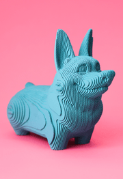 KORGIS: surenkama 3D dėlionė - skulptūra - OBUOLYS