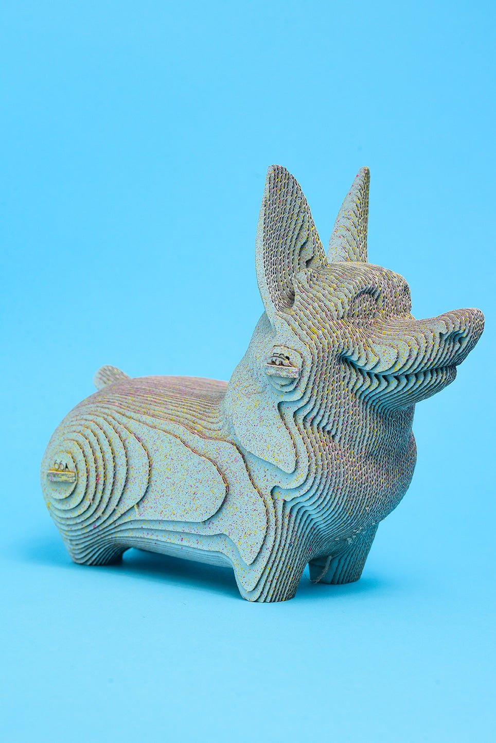 KORGIS: surenkama 3D dėlionė - skulptūra - OBUOLYS