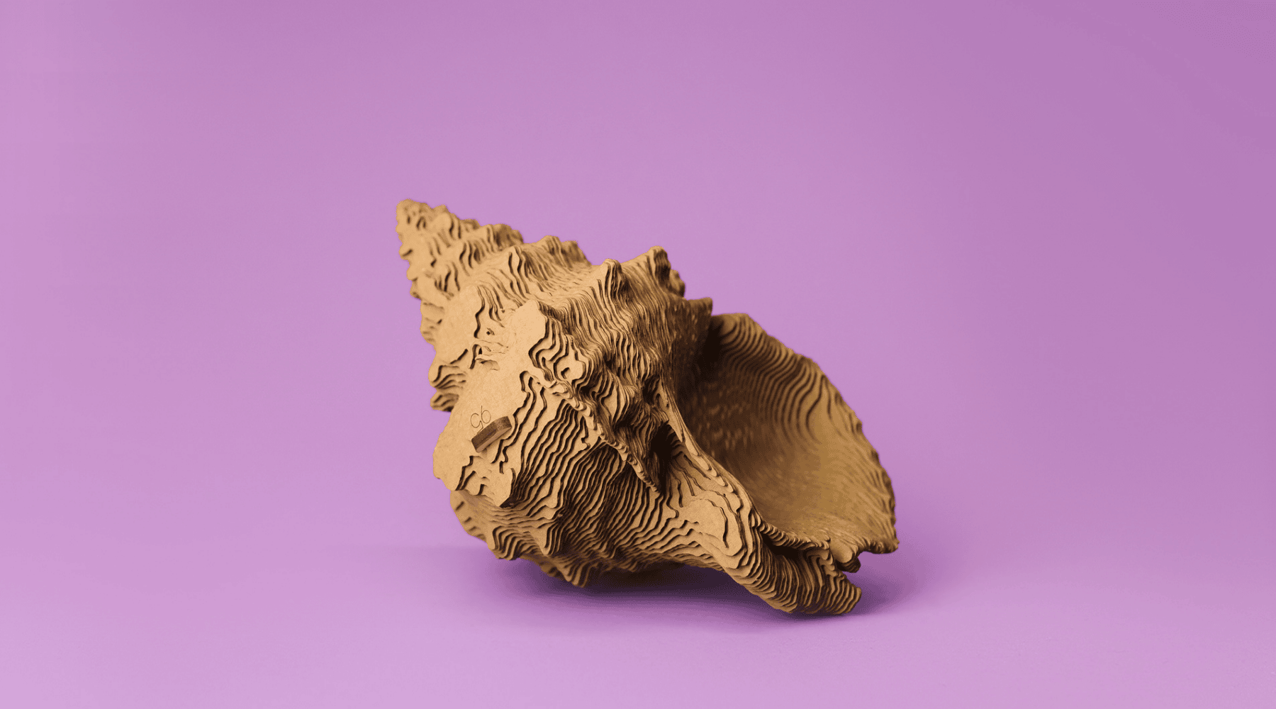 KRIAUKLĖ: surenkama 3D dėlionė - skulptūra - OBUOLYS