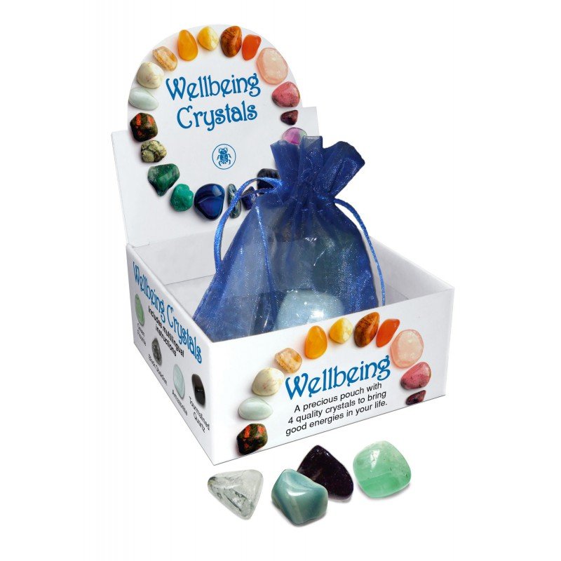 Kristalų rinkinys Wellbeing Crystals Lo Scarabeo - OBUOLYS