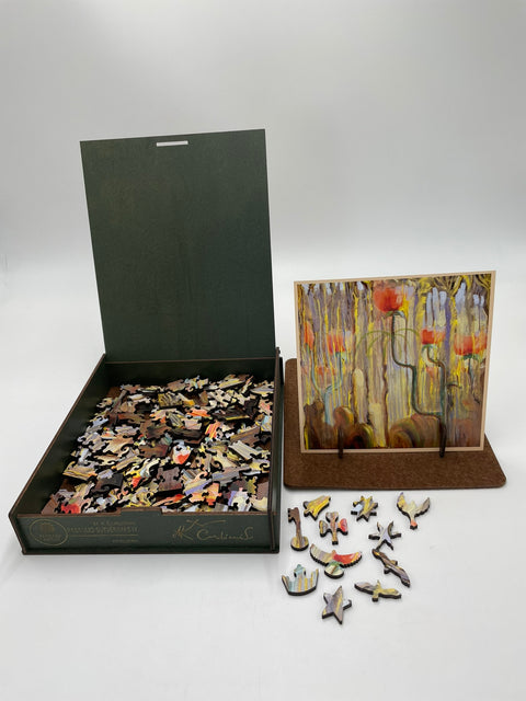 M.K. Čiurlionis Pasaulio sutvėrimas IX Medinė Dėlionė L Dydis (300 detalių) Fantasy Puzzles