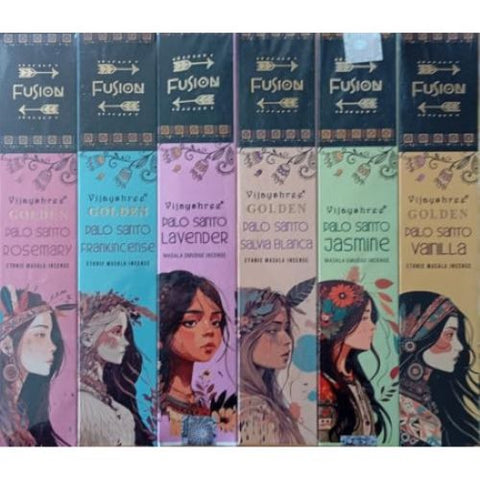 Golden Palo Santo and Frankincense smilkalų lazdelės