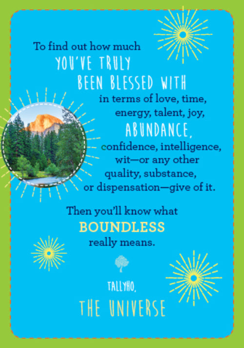 Notes from the Universe on Abundance kortos Hay House