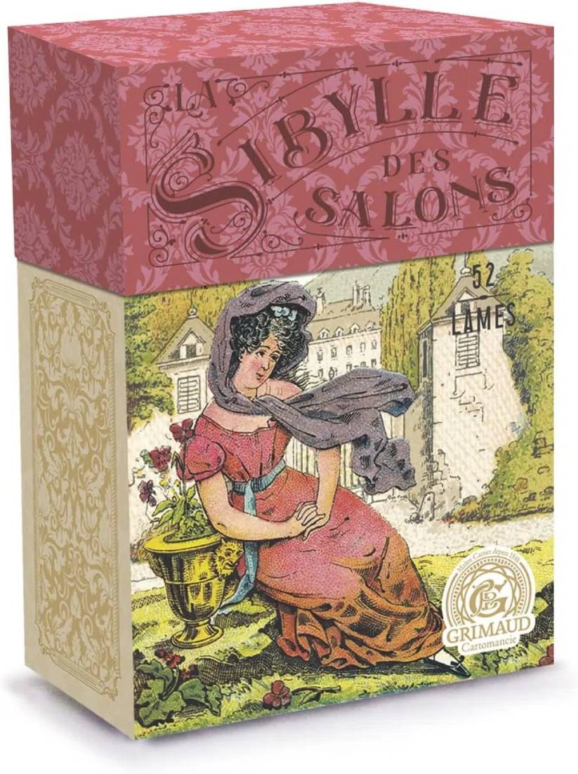 La Sibyle des Salons Kortos Prancūzų kalba Grimaud Cartomancie - OBUOLYS